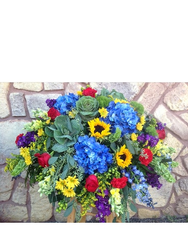 Custom Casket Spray