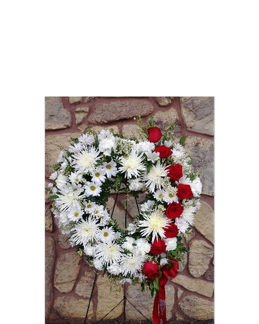 Custom Heart Wreath