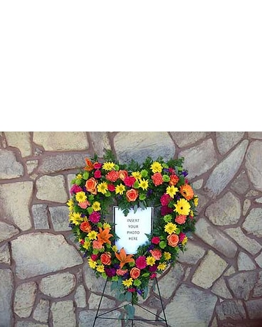 Custom Heart Wreath