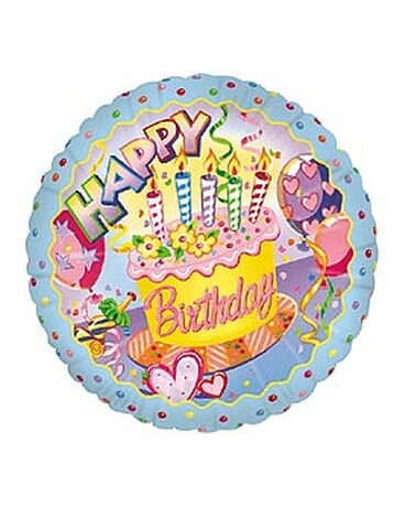 18 HAPPY BIRTHDAY MYLAR BALLOON