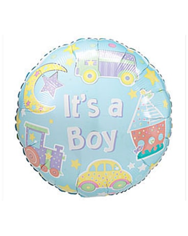 Baby Boy Mylar Balloon