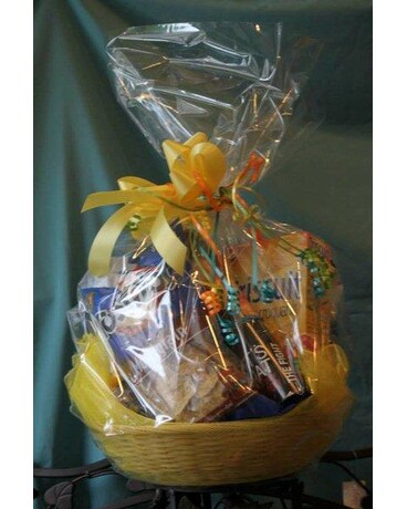Gift Basket with a Magazine