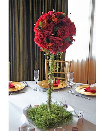 Red Ruby Topiary
