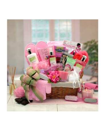 Sweet Blooms Spa Basket