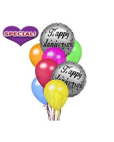 Happy Anniversary Balloons