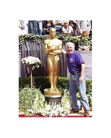 Shop owner Tim Farrell and his pal Oscar
