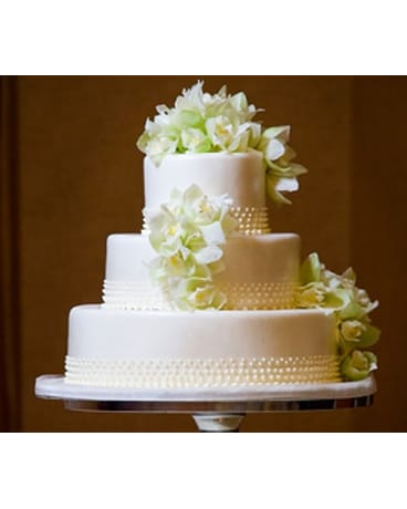 Cymbidium Orchid Cake Topper