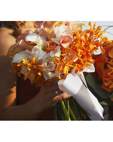 Orchids Roses & Calla Lilies