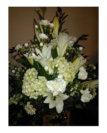 White Sympathy Arrangement