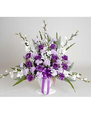 Eternal Bloom Tribute Basket