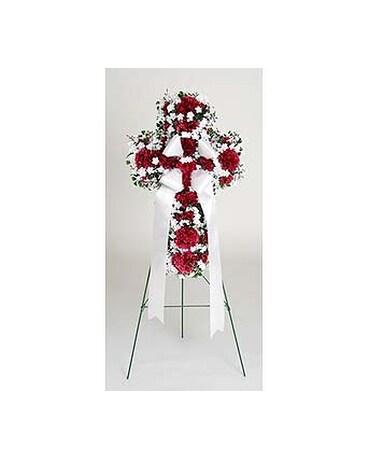 Eternal Bloom Tribute Cross