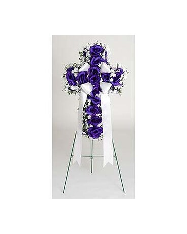 Eternal Bloom Tribute Cross