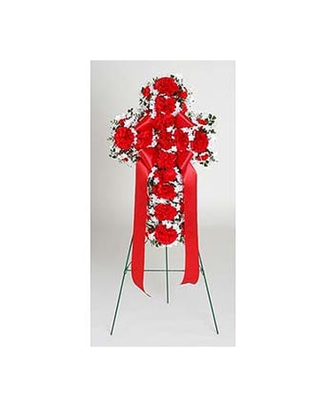 Eternal Bloom Tribute Cross