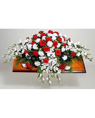 Eternal Bloom Casket Cover
