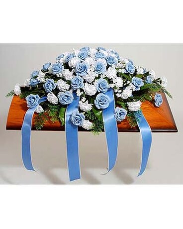 Eternal Bloom Casket Cover