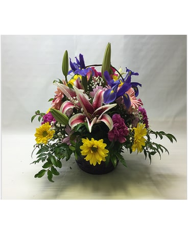 Filer's With Love Mixed Basket Bouquet