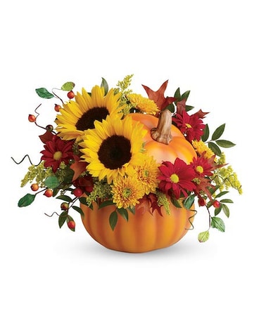 Falloween Flower Arrangement