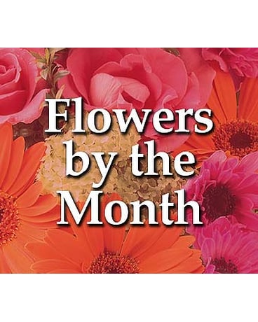 Flowers By the Month - 12 Months Flower Arrangement