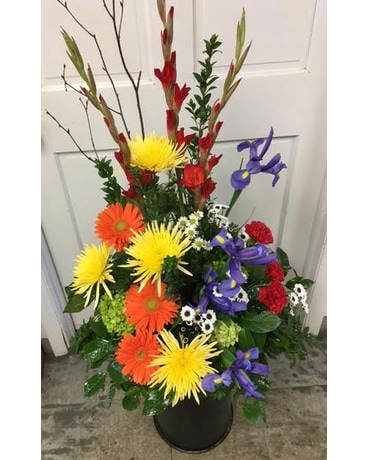 Spring Funeral Arrangement