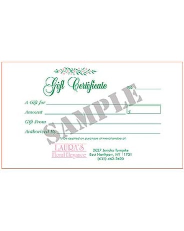Gift Certificate 200.00
