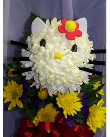 Kitty Flower Vase