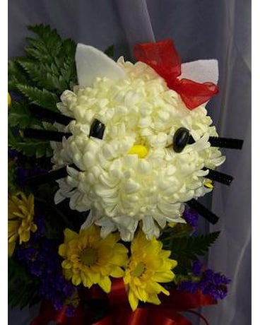 Kitty Bow Vase