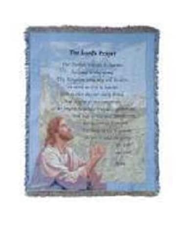 Lord's Prayer Throw