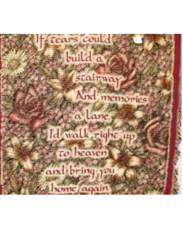 Rose Poem Throw
