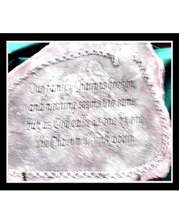 Sympathy Plaque With Easel