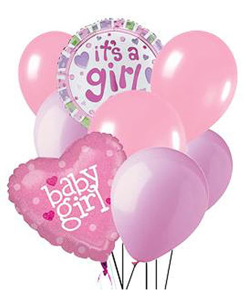 Baby Girl Ballon, Its A Girl Luftballon, Babyshower Produktbild-Vorschau 13
