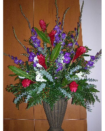 Jewel Tone Alter Urn