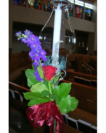 Jewel Tone Pew Candle