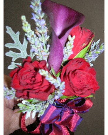 Jewel Tone Corsage