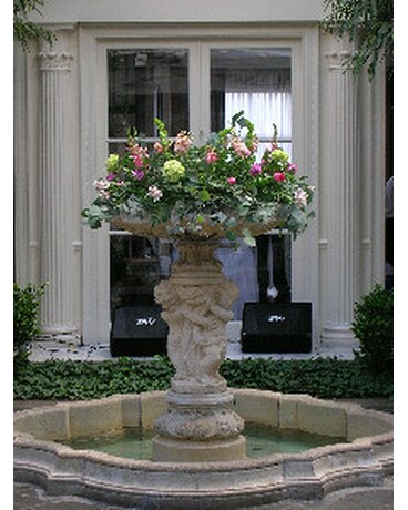 Spring Floral Fountain