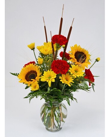 Brilliant Sunflowers