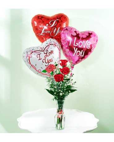 Roses and Balloons