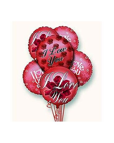 I Love You Balloon Bouquet