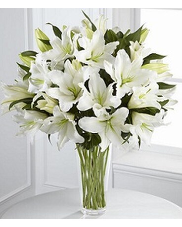 White Lily Arrangement