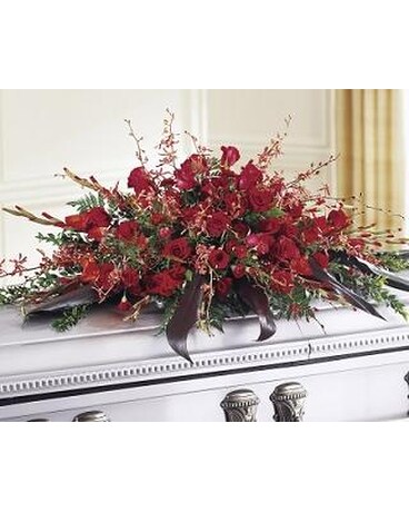 Deeply Adored Casket Spray