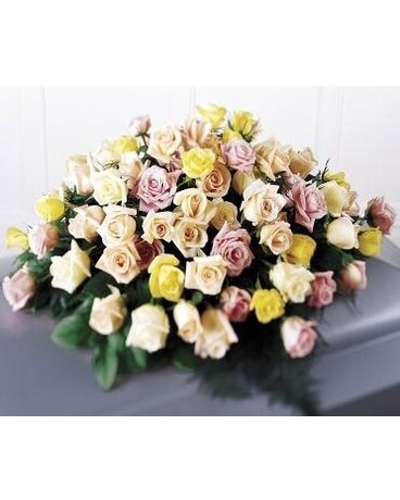 Peaceful Tribute Casket Spray