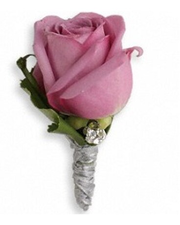Roses and Ribbons Boutonniere