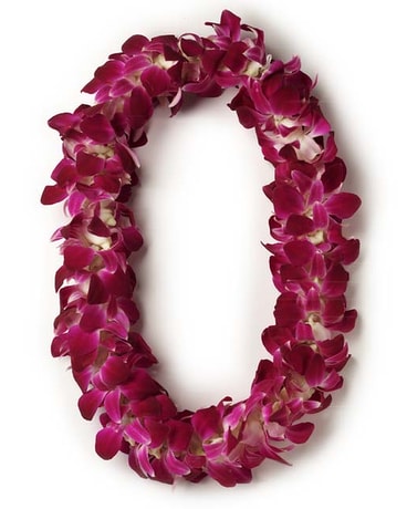Double Stranded Orchid Lei