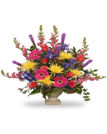 Colorful Condolences Tribute