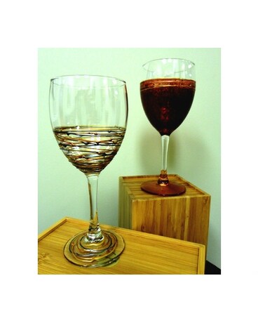 Custom Hand Painted Wine Glasses In Tampa Fl Buds Blooms Beyond