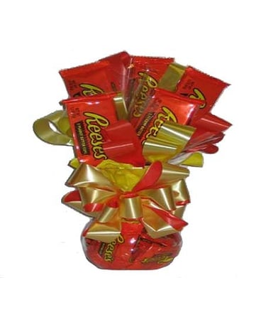 Sweetheart Candy Bouquet  (Reeses) Flower Arrangement