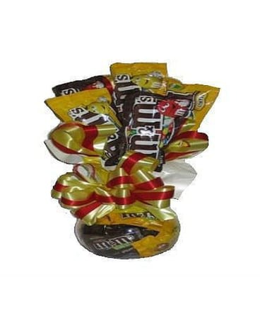 Sweetheart Candy Bouquet  (Peanut M&M''s)