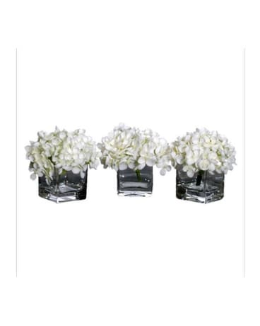 Hydrangea Vase Event Bouquets Flower Arrangement