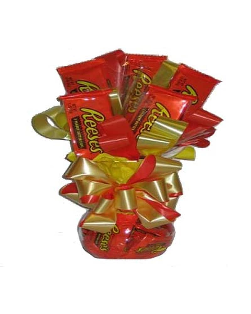 Sweetheart Candy Bouquet (Reeses) in Columbus OH - cuFlowers.com, image size:800x1000