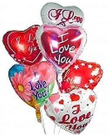 I Love You Mylar Balloon Bouquet