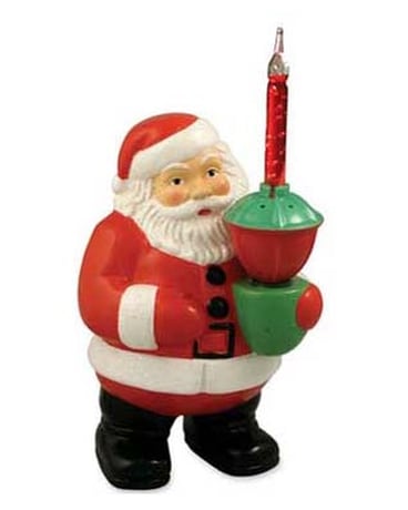 Vintage Santa Bubble Light
